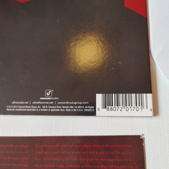 AFI Blood Album Vinyl Color Transparent Red Swirl - Picture 4 of 5